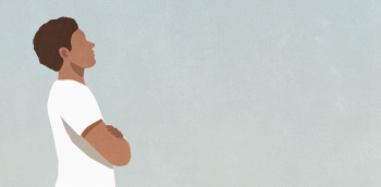 illustration d'un homme qui croise les bras